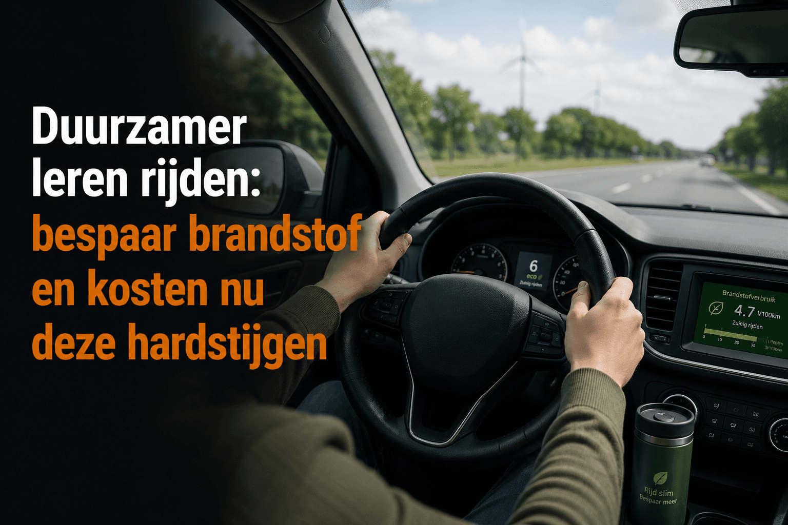Duurzamer leren rijden: bespaar brandstof en kosten nu deze hard stijgen
