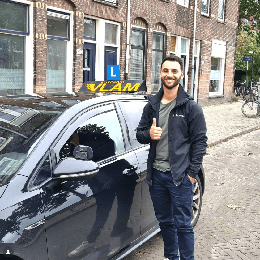 Geslaagde leerling bij Rijschool Vlam — foto 10