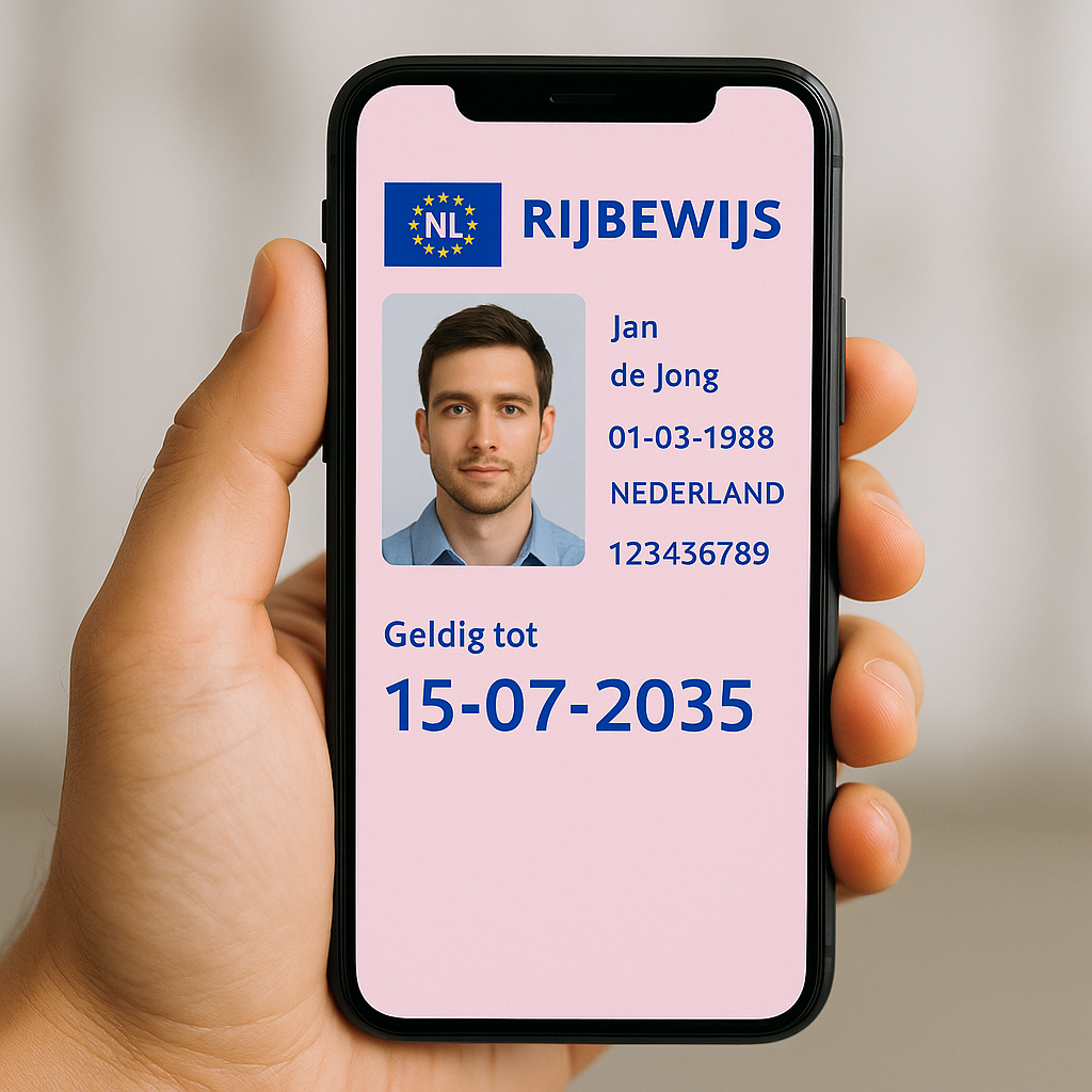 Wanneer komt het digitale rijbewijs?